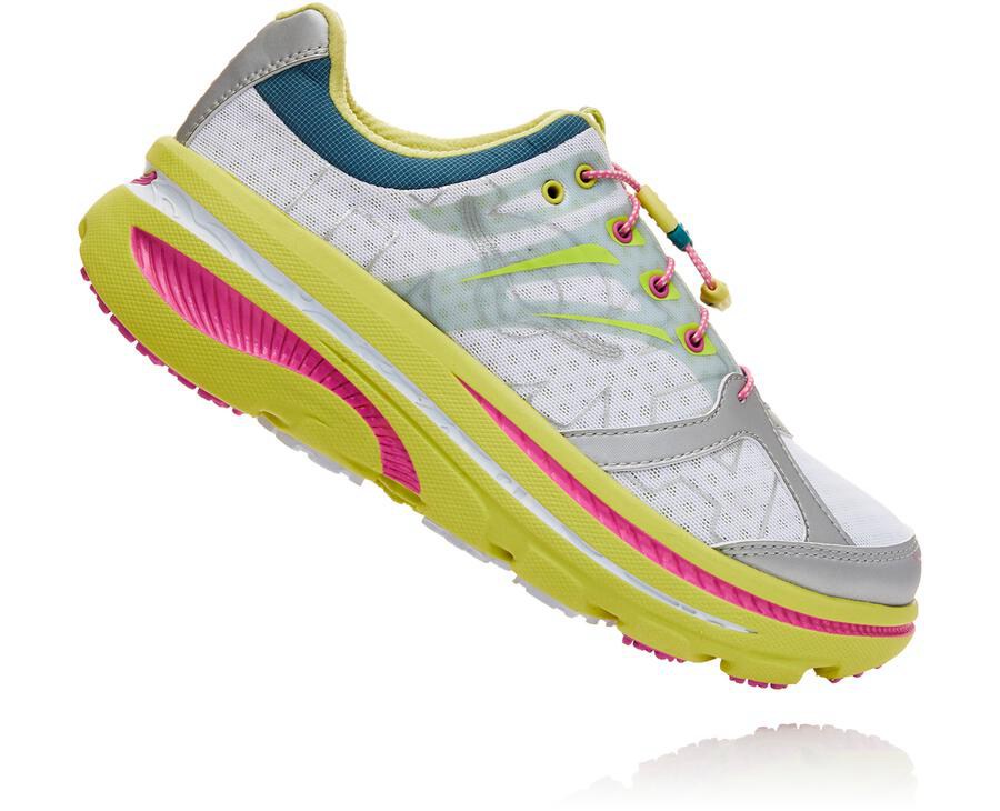 Chaussure Running Hoka One One Ov X Bondi B Femme - Blanche - PXY-195672